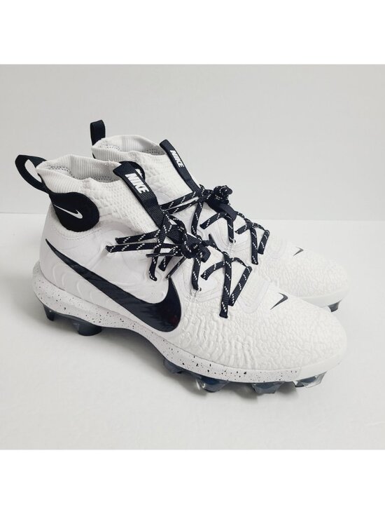 NEW Nike Alpha Huarache NXT MCS Baseball Cleats DJ6519-107 Size 10 White Black main image 7